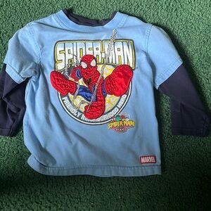 Boys spider man tee